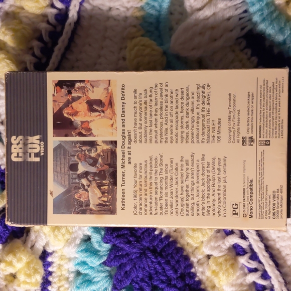 The Jewel of the Nile VHS Movie - Picture 2 of 3